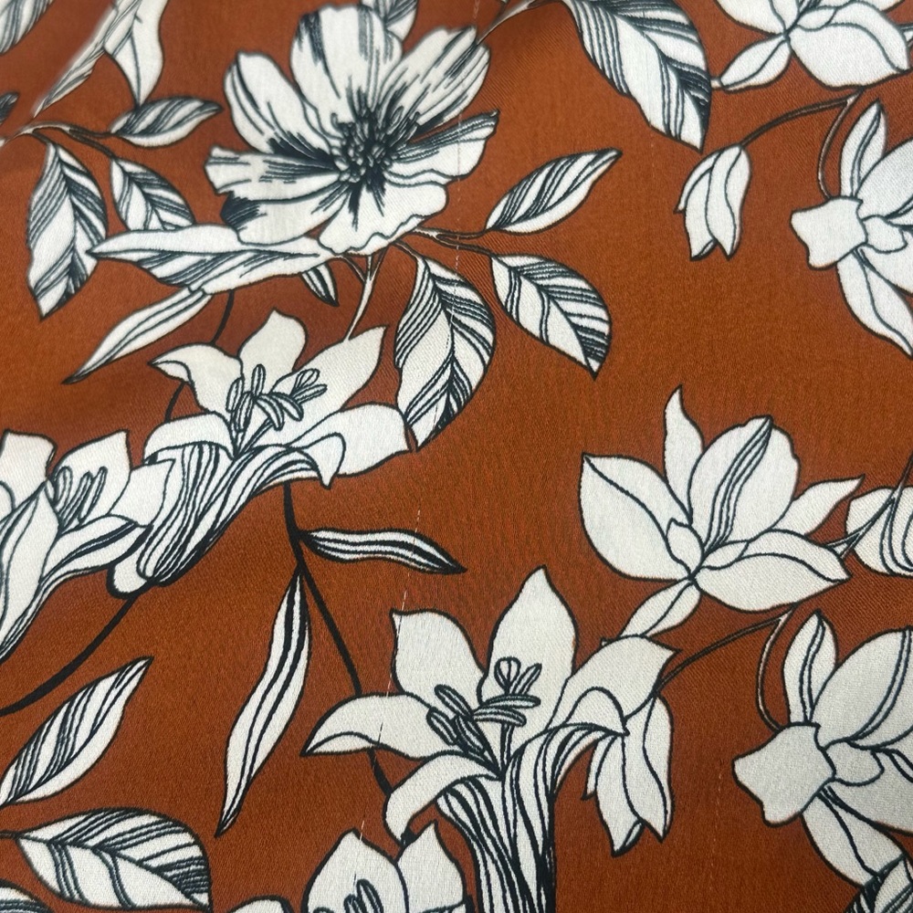 La Ligne x Target Women’s Floral Button Front Blouse Size Medium - Picture 13 of 14